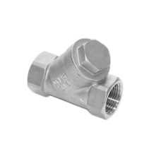 Обратный клапан нерж. Y-образный ВР-ВР 3/8" DN10 (17,2мм), ISO, AISI 304
